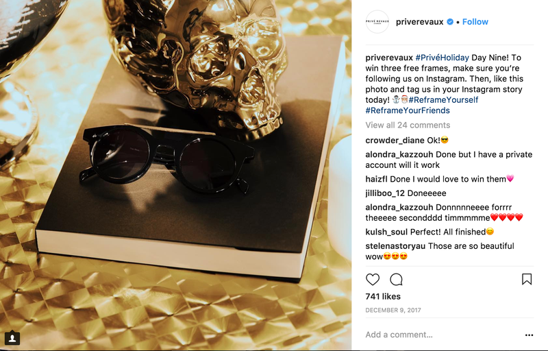 Courtesy of Privé Reveaux via Instagram